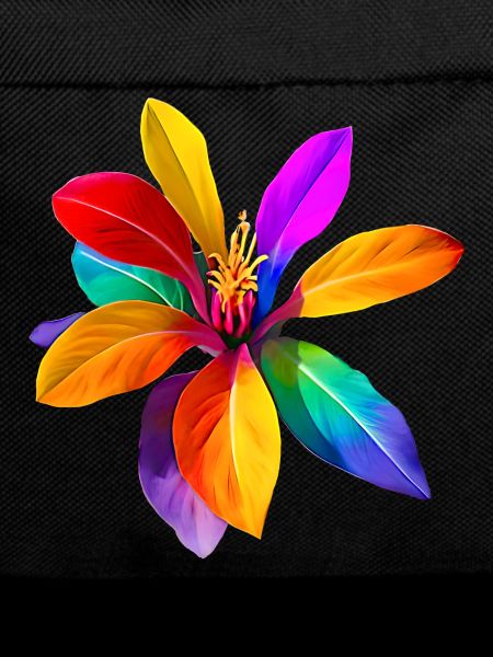 Rainbow flower from Fantasialand