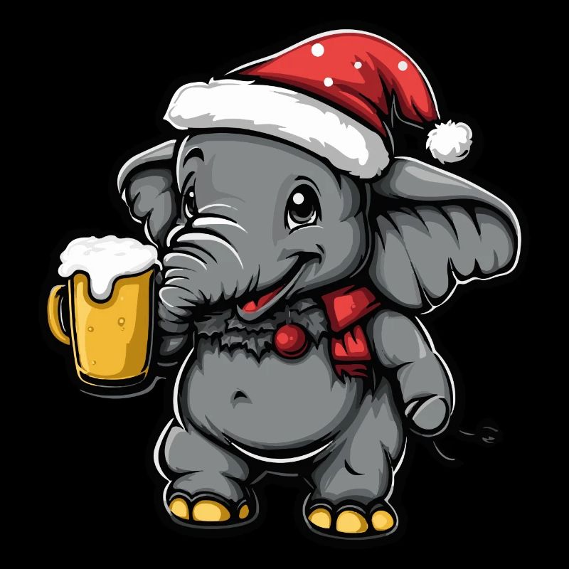 Mammoth Christmas Beer Funny