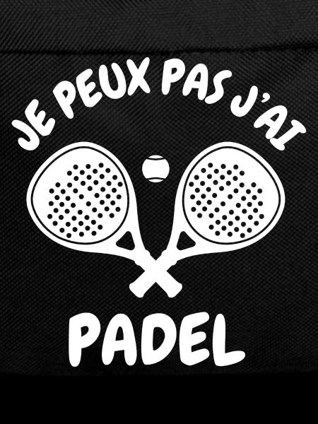 I can't I have padel