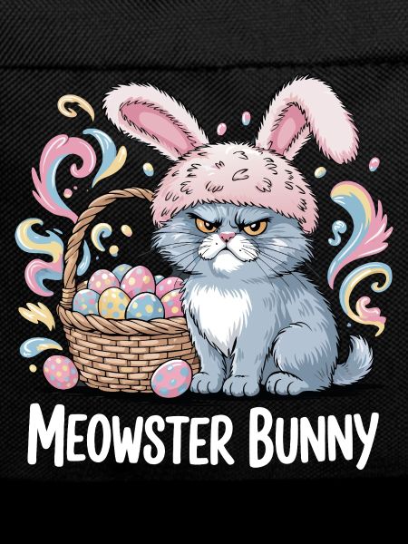 Meowster Bunny Easter Basket