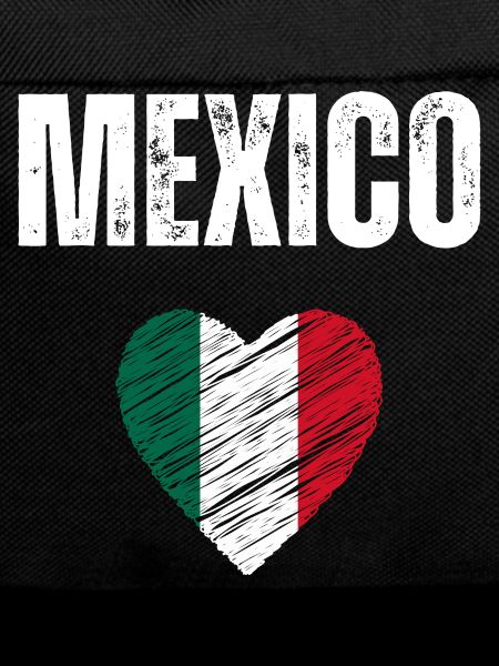 I love Mexico, flag of Mexico