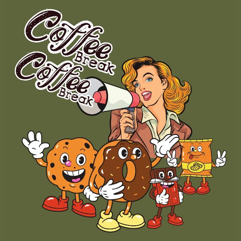 Pause-café – Style rétro et biscuits mignons