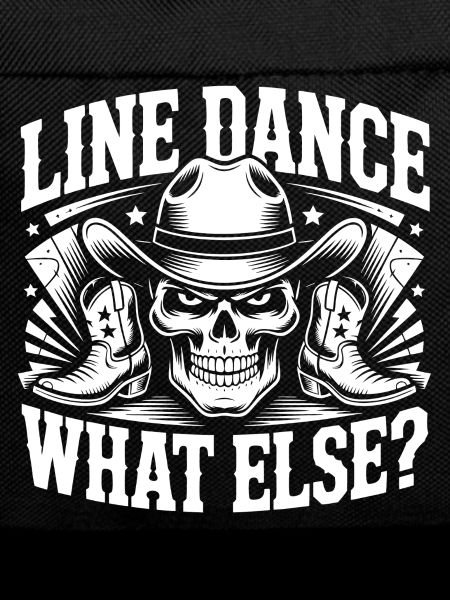 Line Dance Skull Cowboy