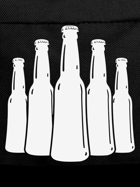Bierflaschen Silhouette