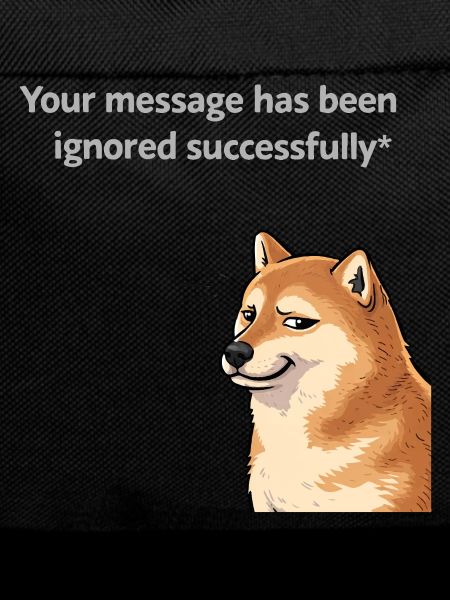 Your message was successfully ignored