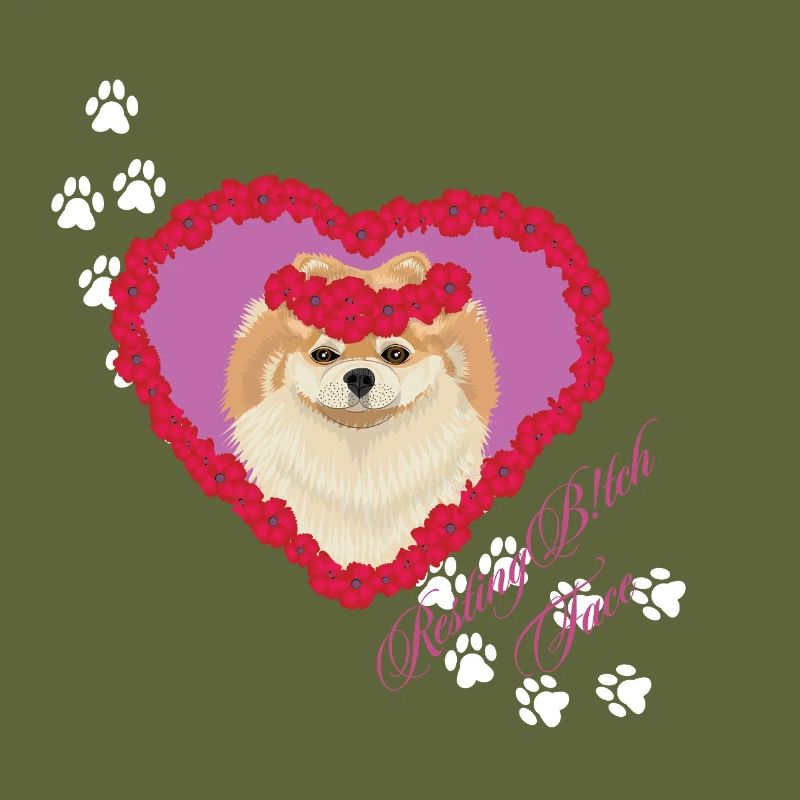 Resting B!tch Face Pomeranian