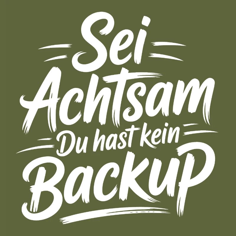 Sei achtsam Leben