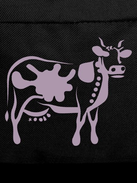 Cow Art Abstract