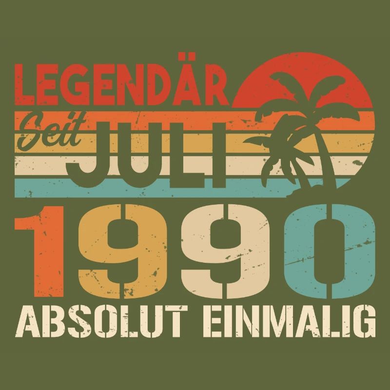 1990 Juli Geboren im Juli 1990