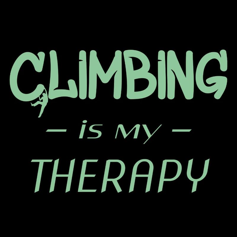 Climbing is my therapy