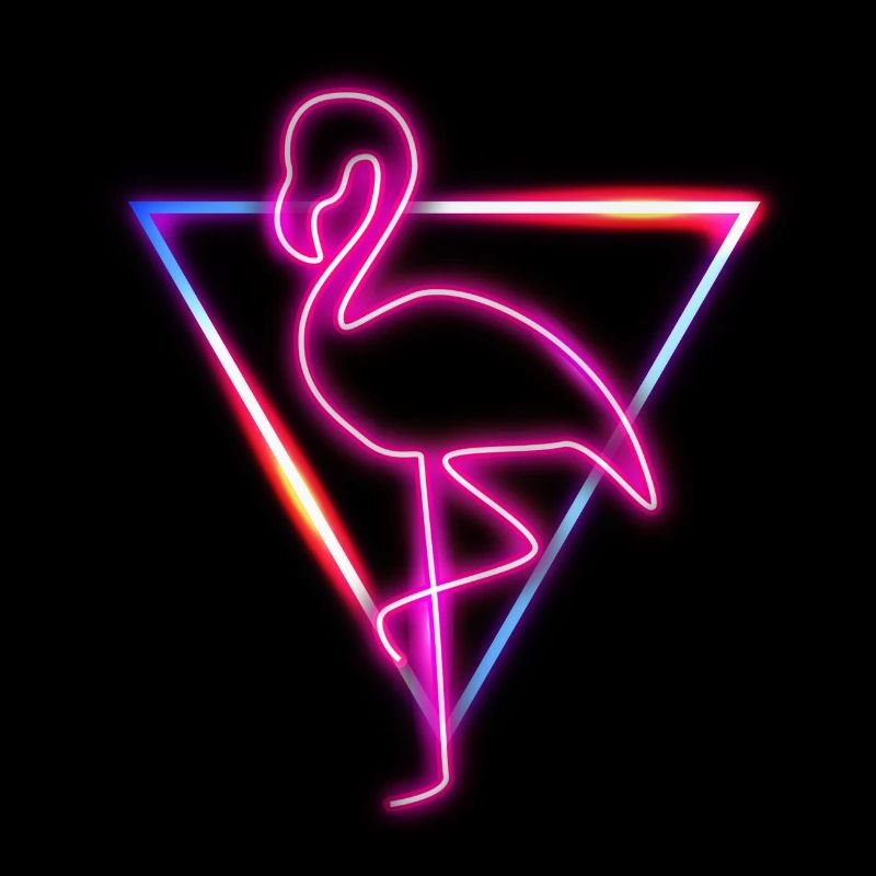 Flamingo Rosa Neon