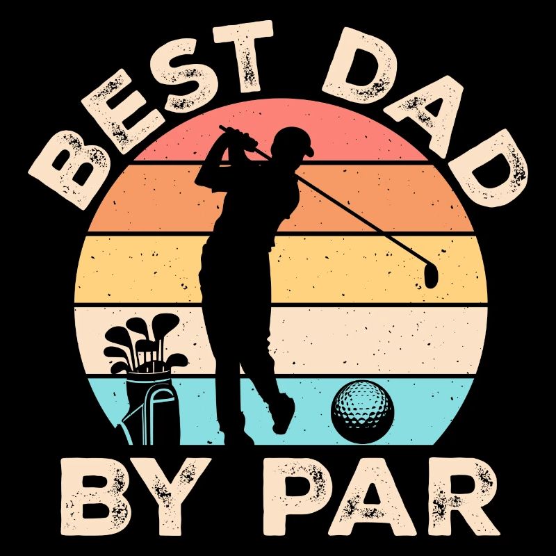 Best Dad By Par Golfing Golf Lover Father's Day