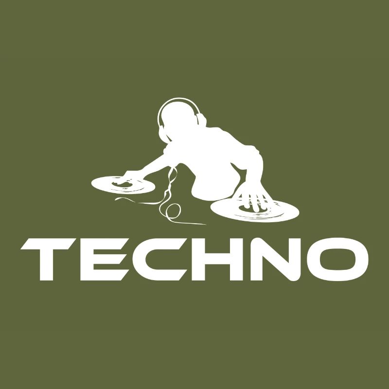 techno dj white