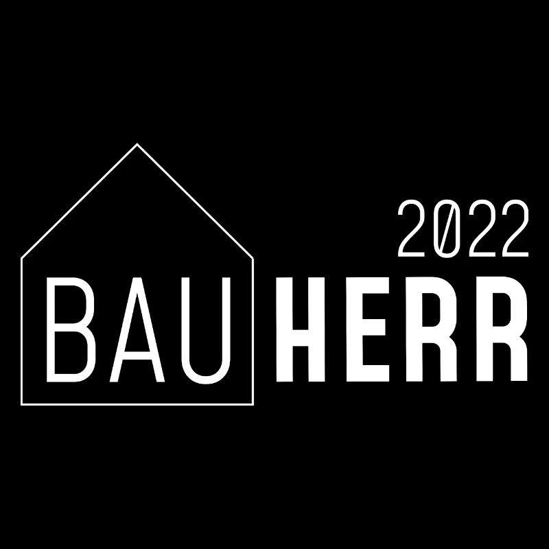 Bauherr 2022 mit Haus / hell