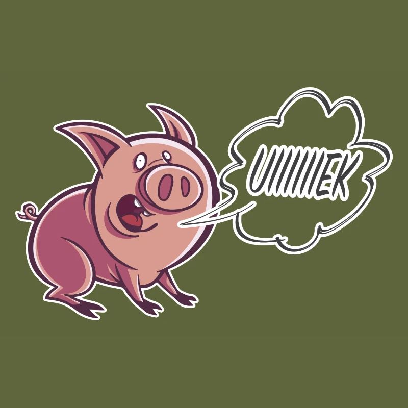 C’est un cochon qui hurle