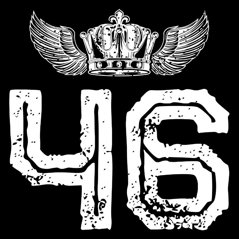 46 Number crown