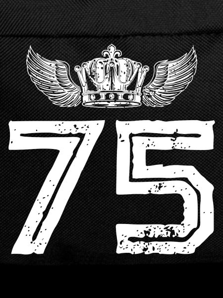 75 Number crown