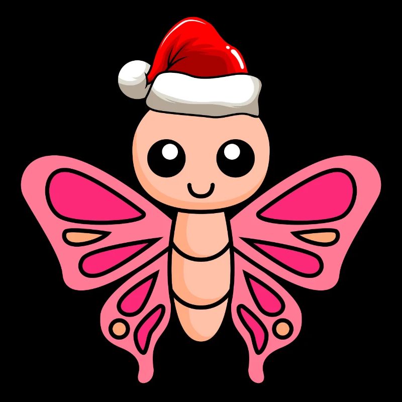 Butterfly Comic Christmas