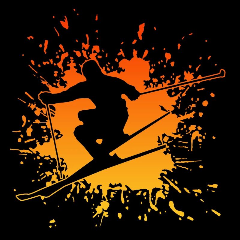 Skiing Ski Skidesign
