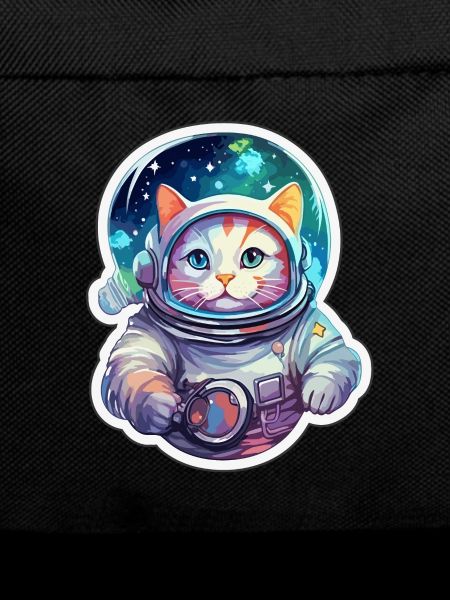 Cat Space Astronaut Galaxy
