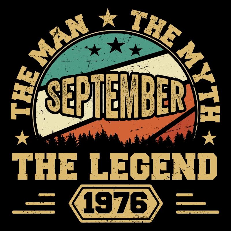 Legendary since September 1976 Retro 1976 September