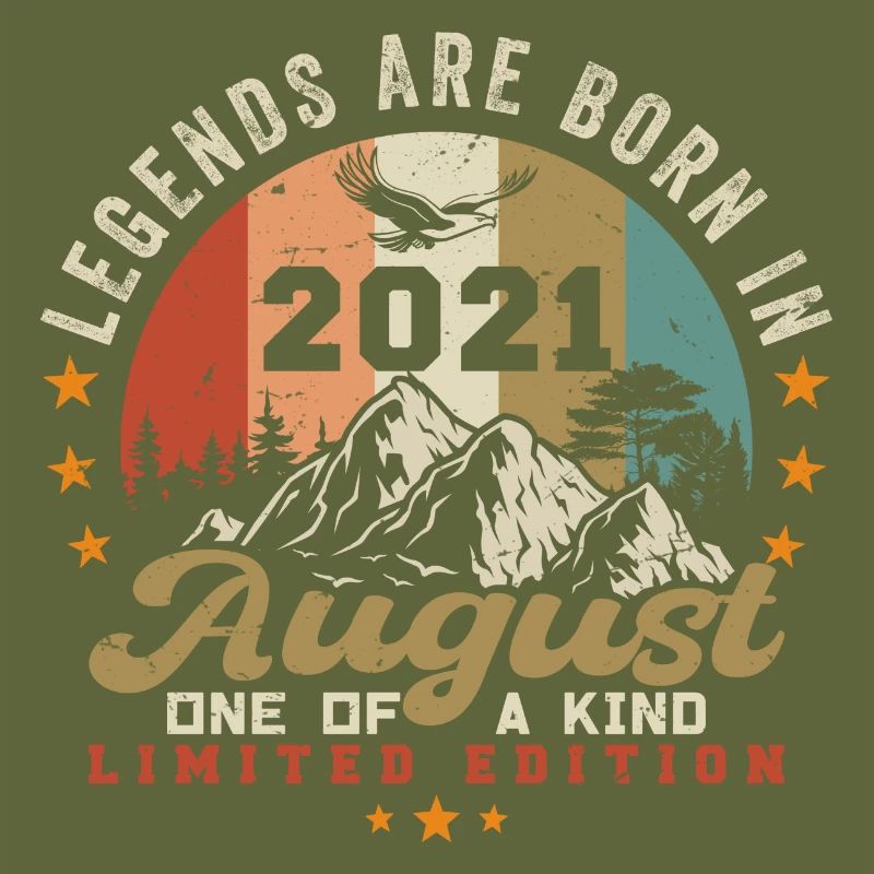 Legenden wurden im August 2021 geboren 2021 August