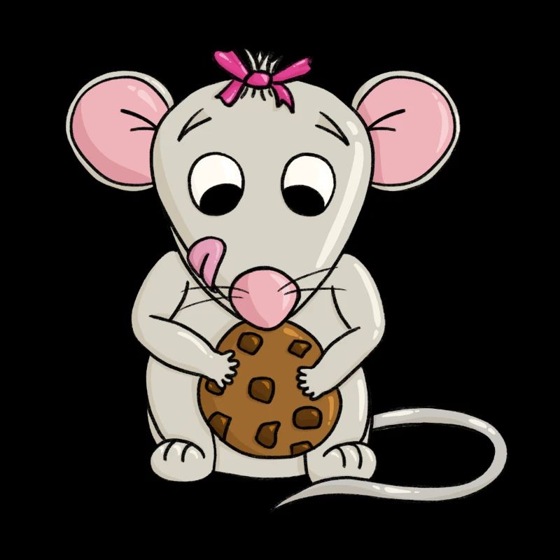 Mouse Finds Cookie