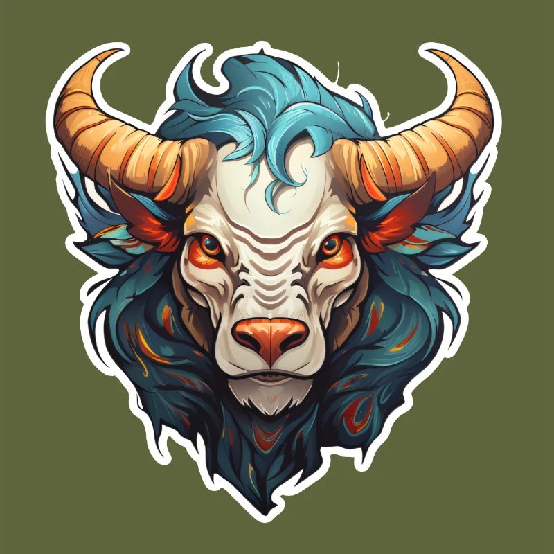 Anime Lion-Taurus Mythical Creatures
