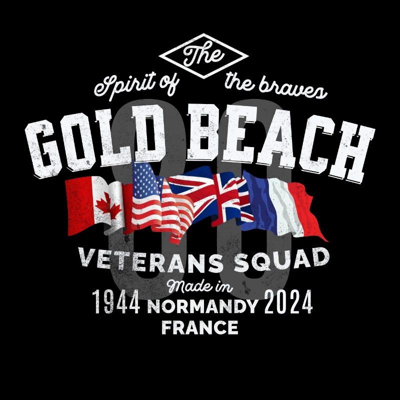 Gold Beach Normandy 80th anniversary