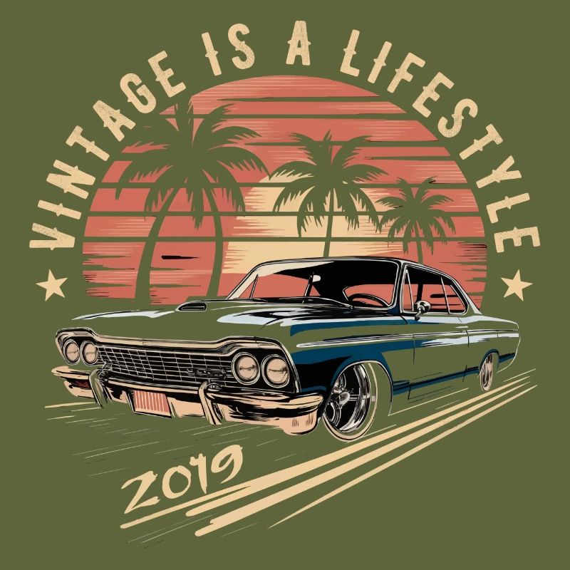 Vintage 2019 Retro Oldtimer Legendär seit 2019