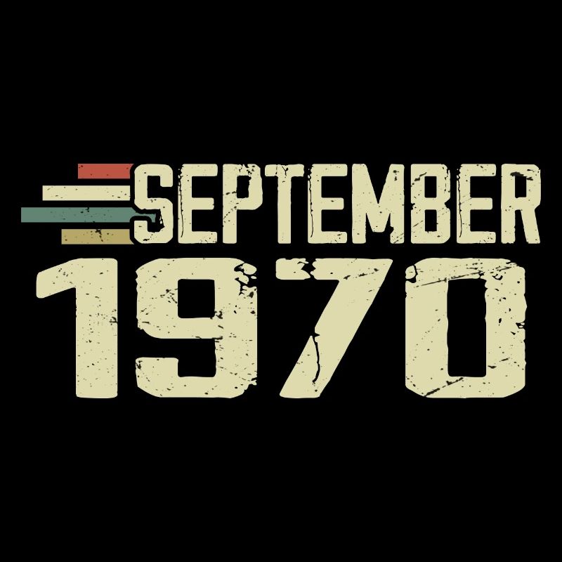 September 1970 Vintage Geschenkidee September 1970