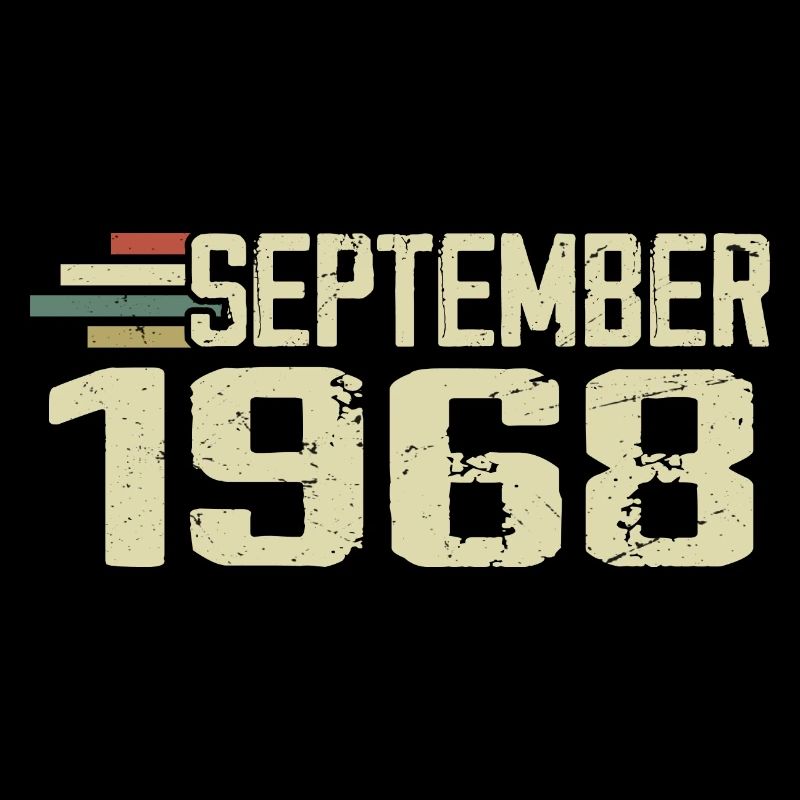 September 1968 Vintage Geschenkidee September 1968