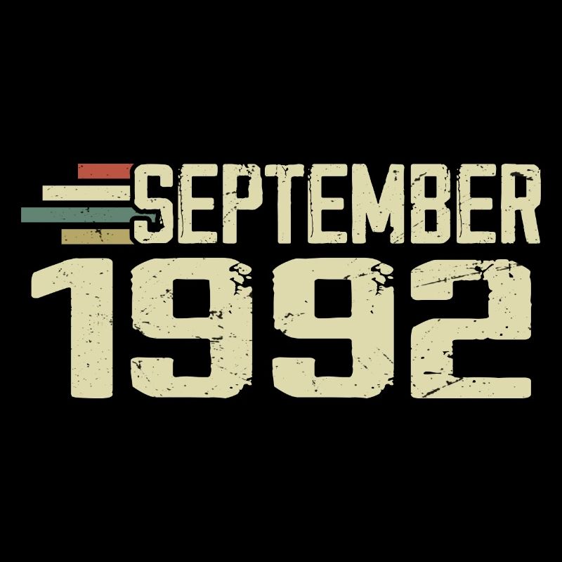 Septembre 1992 Idée cadeau vintage Septembre 1992