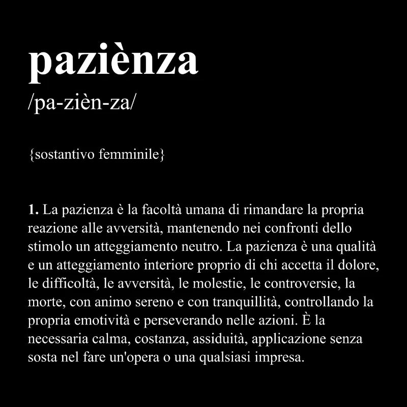 Design "Patience"