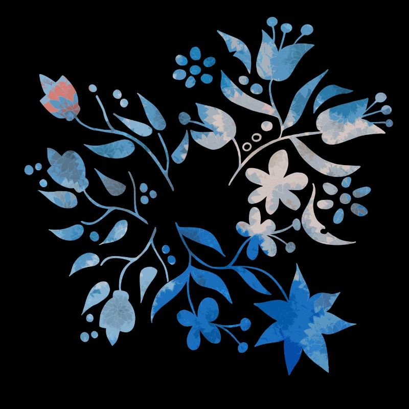 Fleurs et feuilles