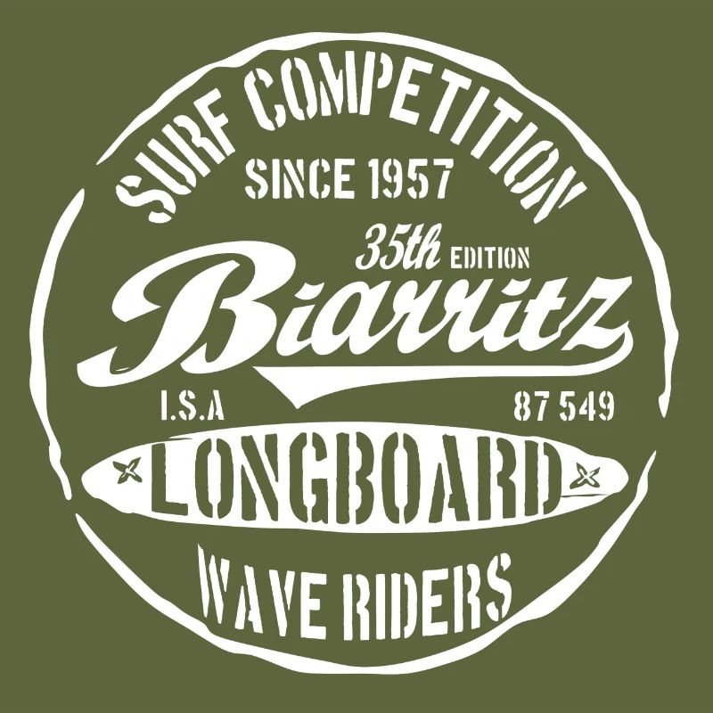 Biarritz longboard competition