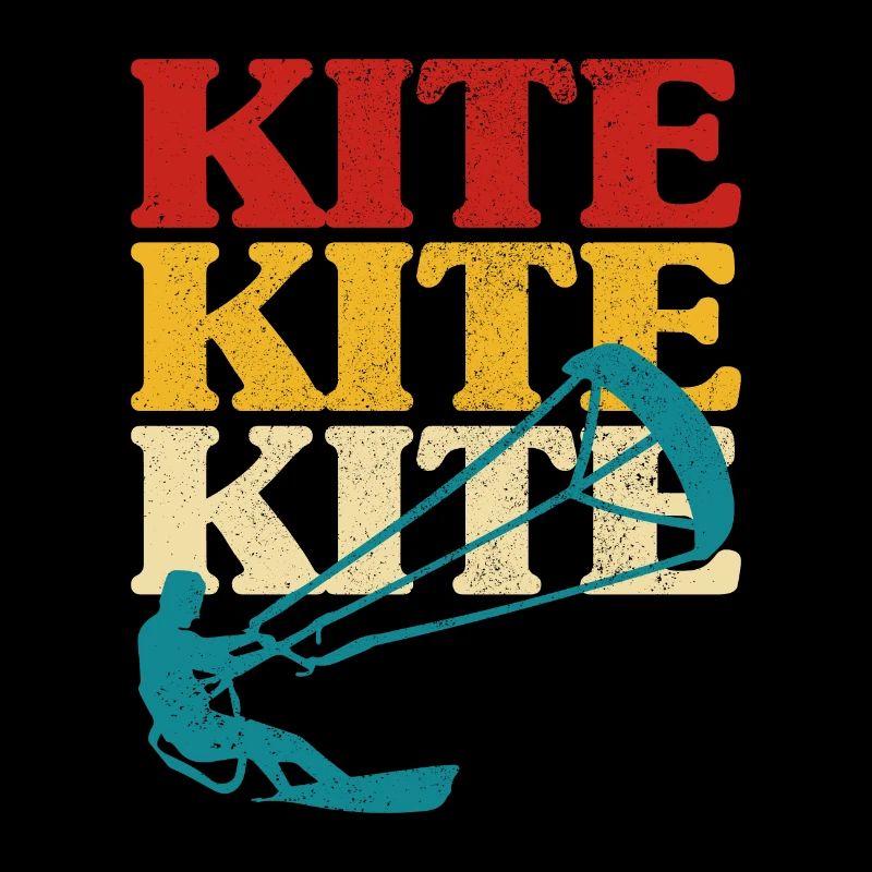 Retro Kitesurfing Kitesurf Kiteboarding