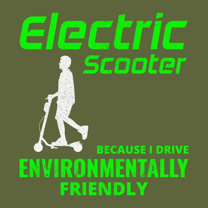 Electric Scooter Driver Motorized E-Scooter