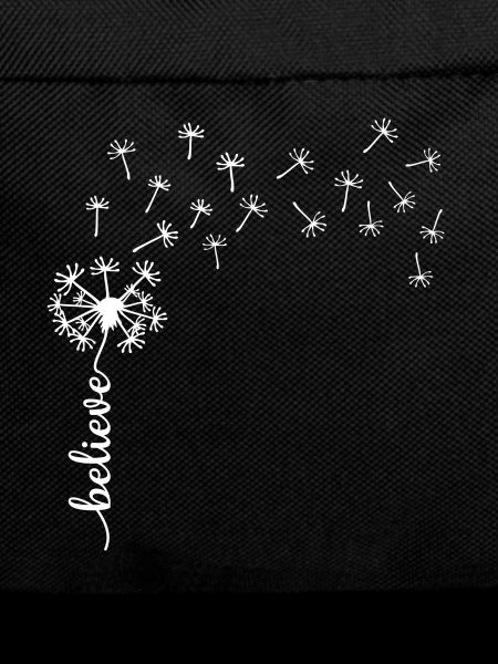 Believe Dandelion design