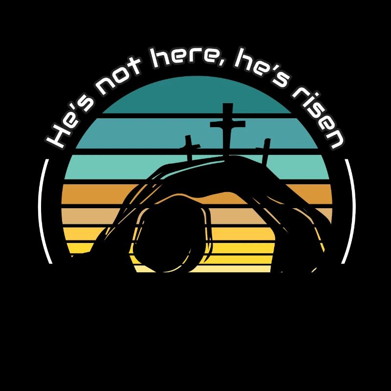 He’s not here, he’s risen