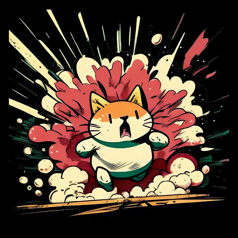 The cat did something wrong again