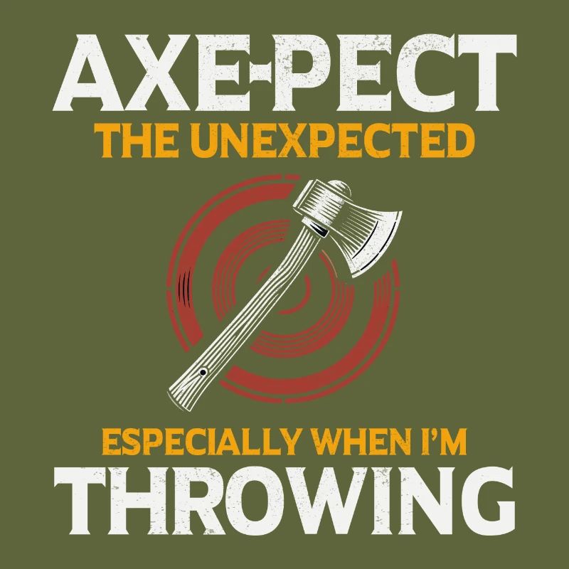 Axe-pect the Unexpected Axe Throwing Lumberjack