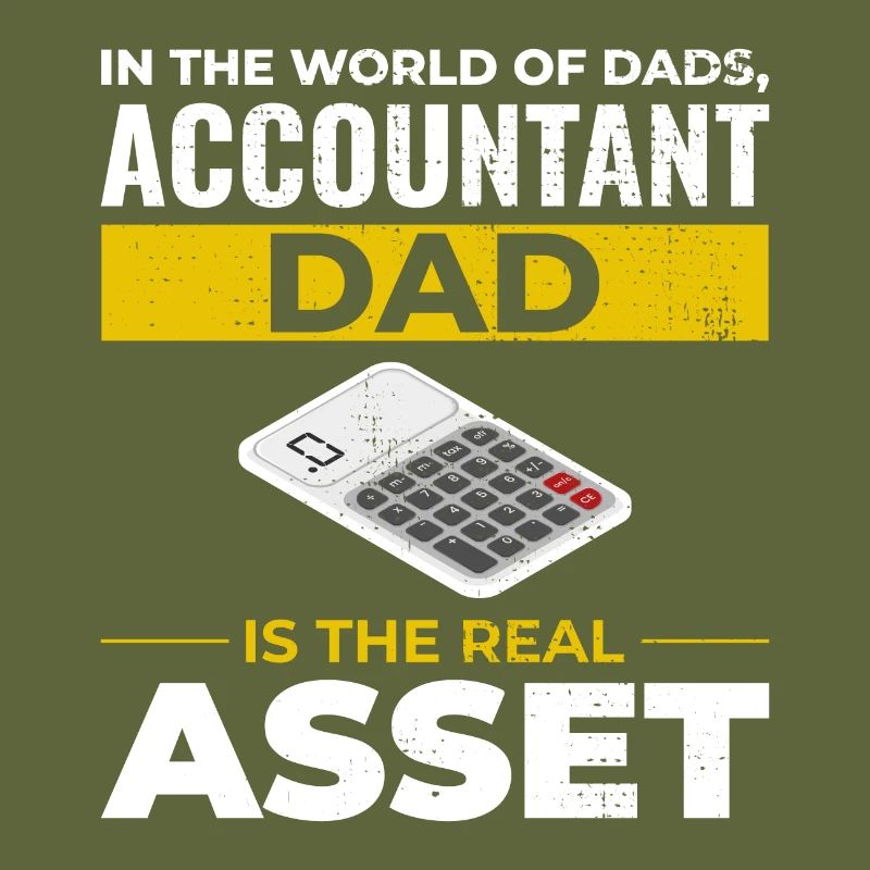 Comptable Papa Comptabilité Finance Financier Drôle