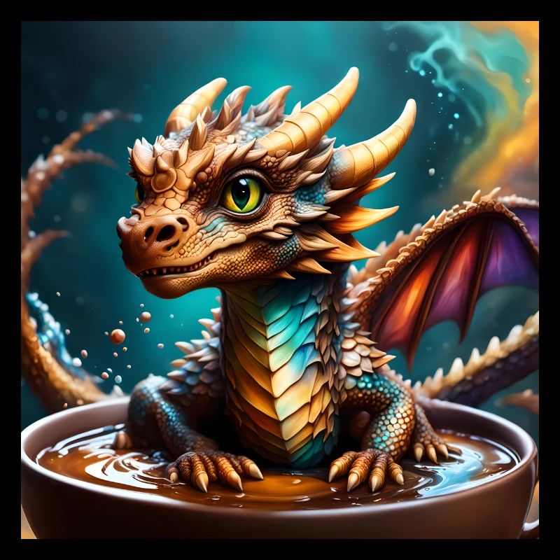 Baby Coffee Dragon