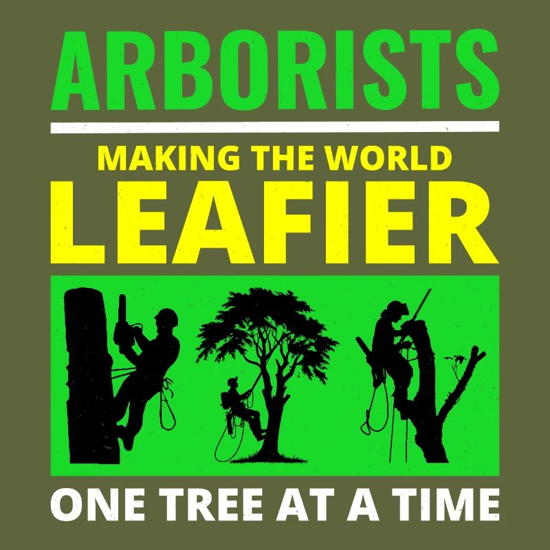 Arborist Tree Surgeon Climber Climbing Trimmer