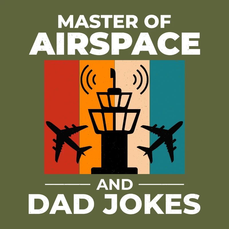 Air Traffic Controller Dad ATC Aviation Humor