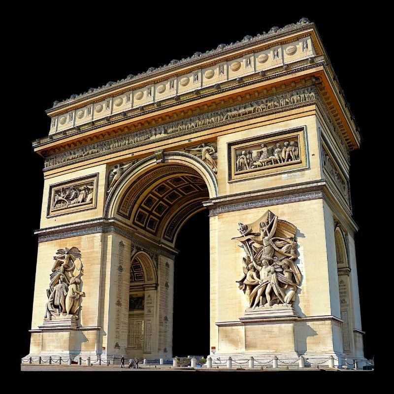 L’Arc de Triomphe, symbole de la métropole