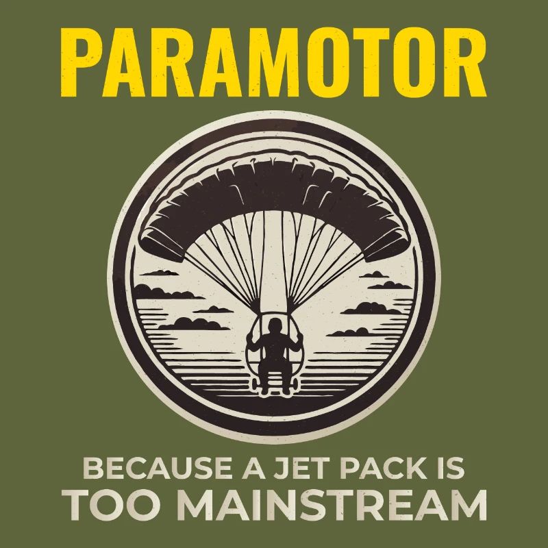 Pilote de paramoteur Paramoteur Parapente motorisé