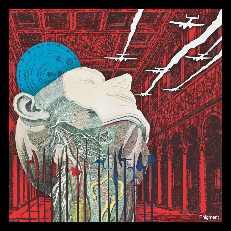 HEAD SPACE - COLLAGE