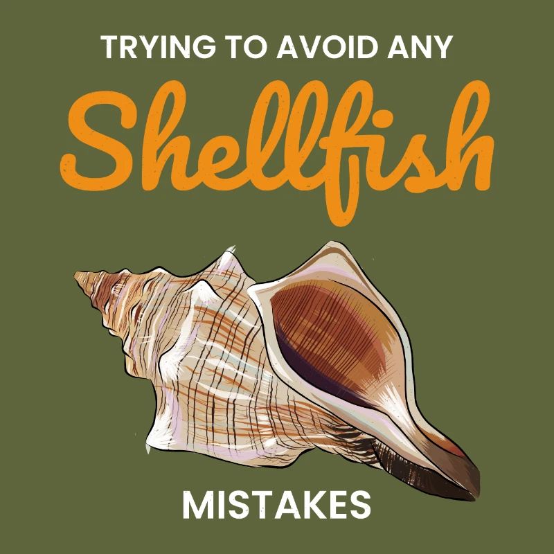 Conch Seashells Collector Beachcomber Shellfish